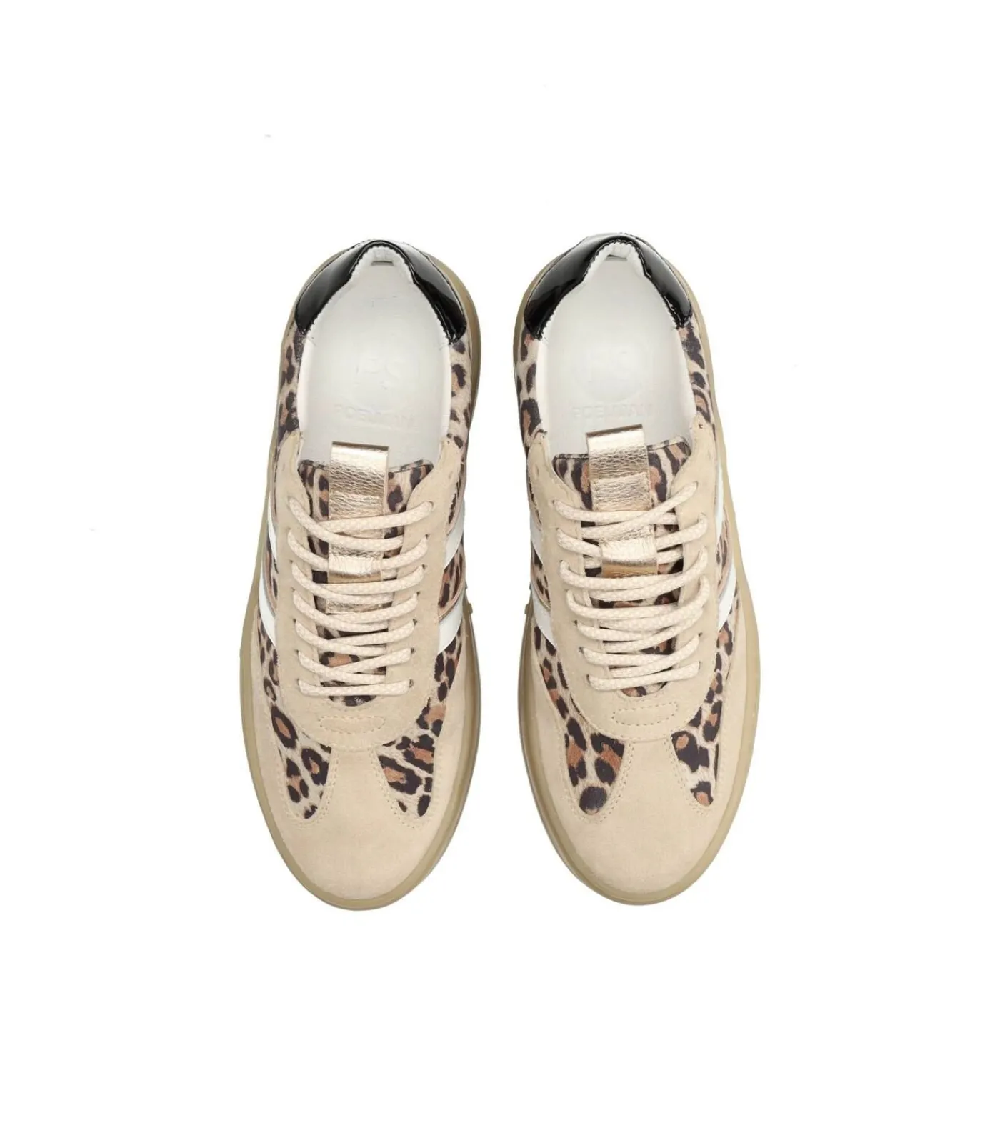 PS Poelman ANEMONE Dames Sneakers brown Sale