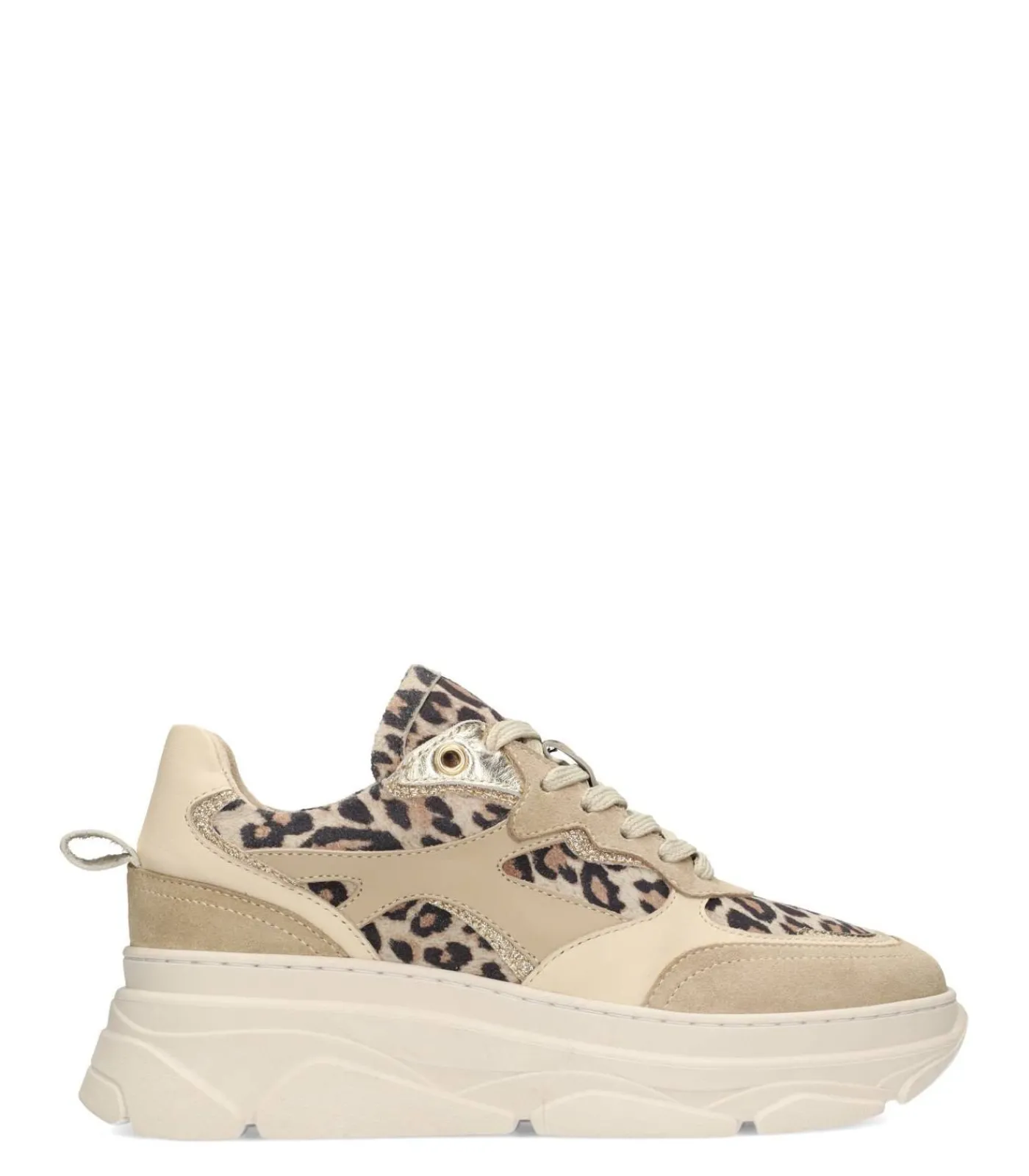 PS Poelman JANA Dames Sneakers beige Best