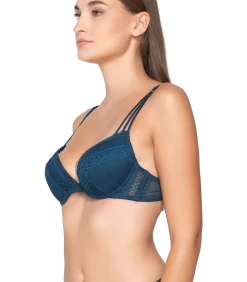 LUNA Push-up bh CLAIRE blue Sale