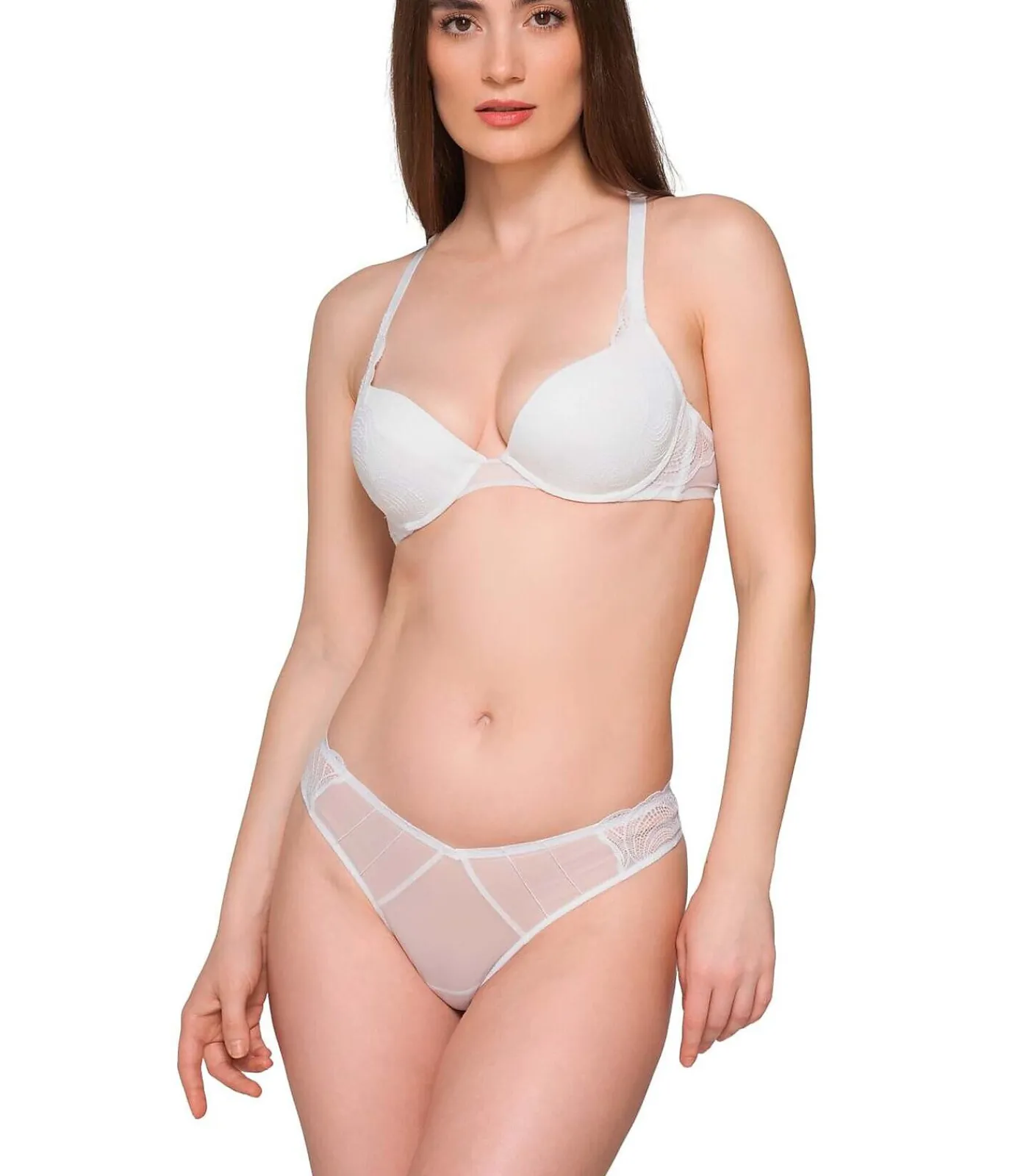 LUNA Push-up bh PEARL white Sale