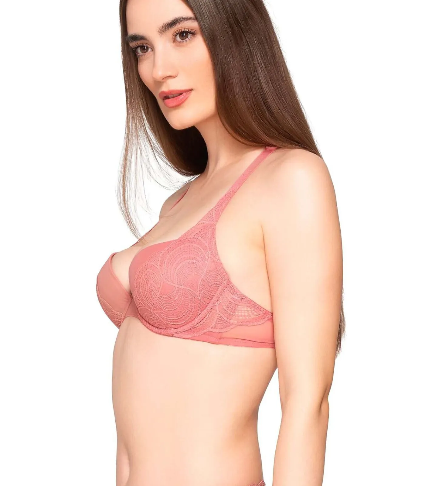 LUNA Push-up bh PEARL pink