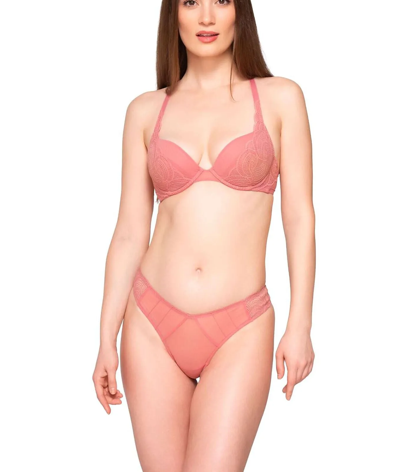 LUNA Push-up bh PEARL pink