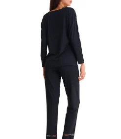 LISCA Pyjama broek top lange mouwen ADVENTURE black Best