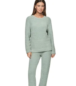 SELMARK Pyjama broek top lange mouwen P110 CANDY CLOUD green Clearance