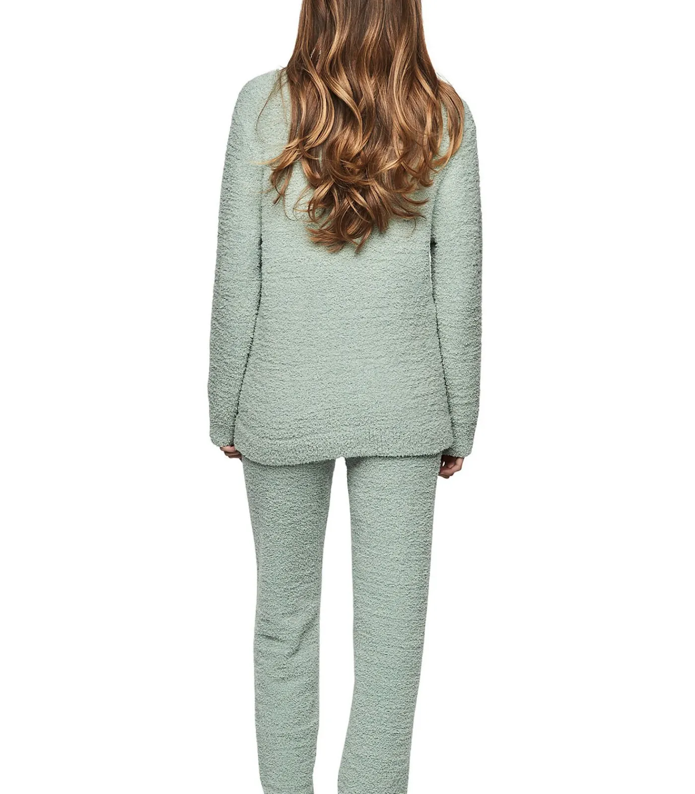 SELMARK Pyjama broek top lange mouwen P110 CANDY CLOUD green Clearance