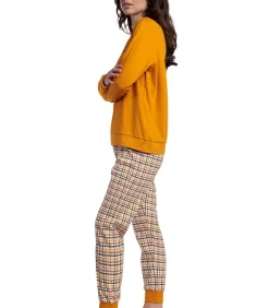 ADMAS Pyjama broek top lange mouwen LouLou Returns yellow Online