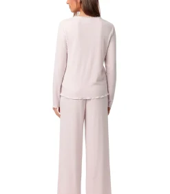 ADMAS Pyjama broek top lange mouwen Romantic pink Online