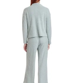 ADMAS Pyjama broek top lange mouwen Furry blue Online
