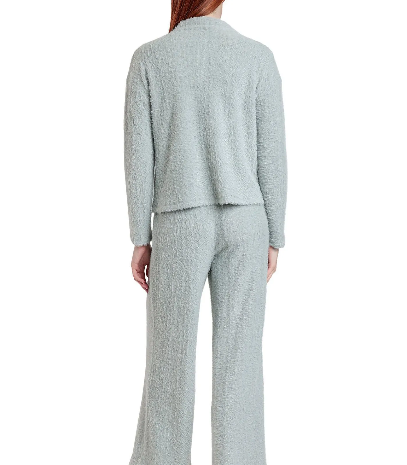 ADMAS Pyjama broek top lange mouwen Furry blue Online
