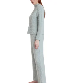 ADMAS Pyjama broek top lange mouwen Furry blue Online