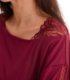 LISCA Pyjama broek top lange mouwen ADVENTURE red Hot