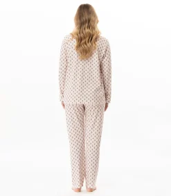 LE CHAT Pyjama met knopen van modal katoen TEA TIME 106 multicolor Clearance