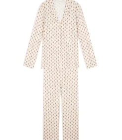 LE CHAT Pyjama met knopen van modal katoen TEA TIME 106 multicolor Clearance