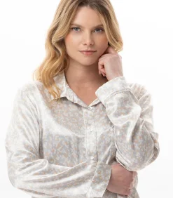LE CHAT Pyjama met knopen van viscose LINETTE 106 multicolor Clearance
