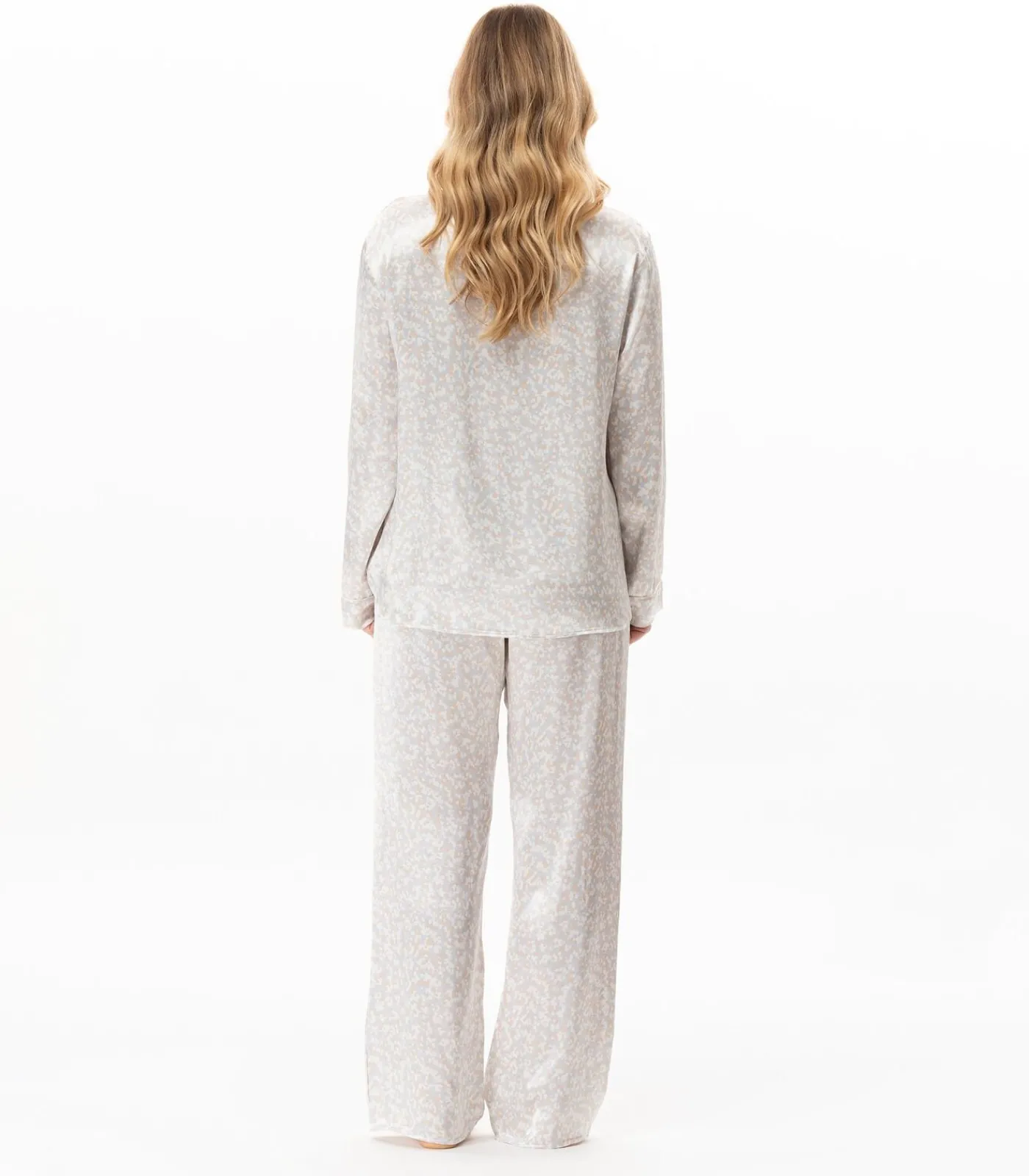 LE CHAT Pyjama met knopen van viscose LINETTE 106 multicolor Clearance