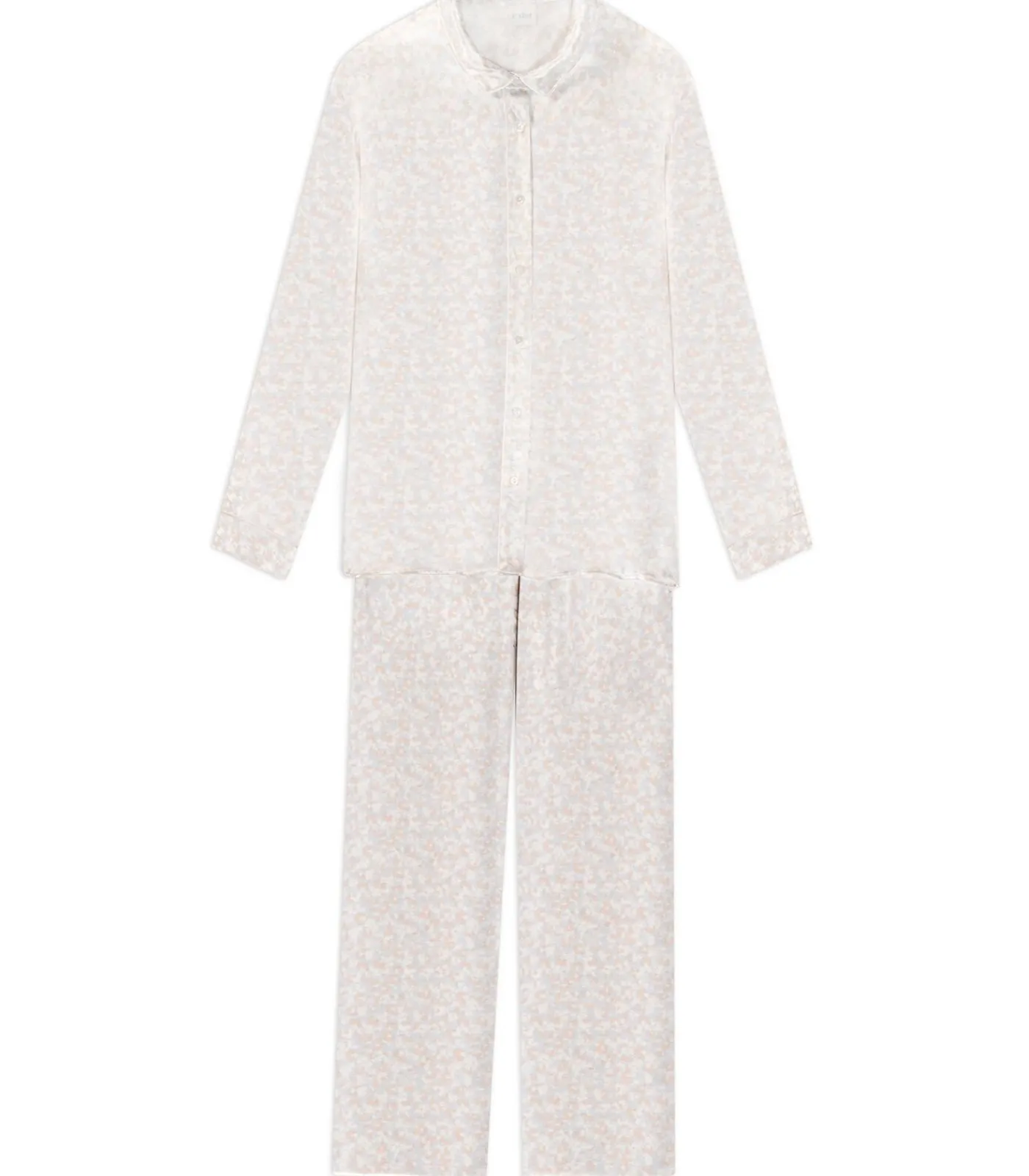 LE CHAT Pyjama met knopen van viscose LINETTE 106 multicolor Clearance