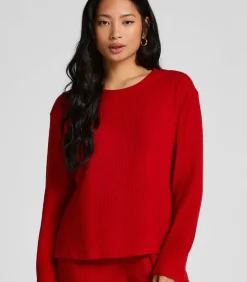 Hunkemöller Pyjama top Jersey red Hot