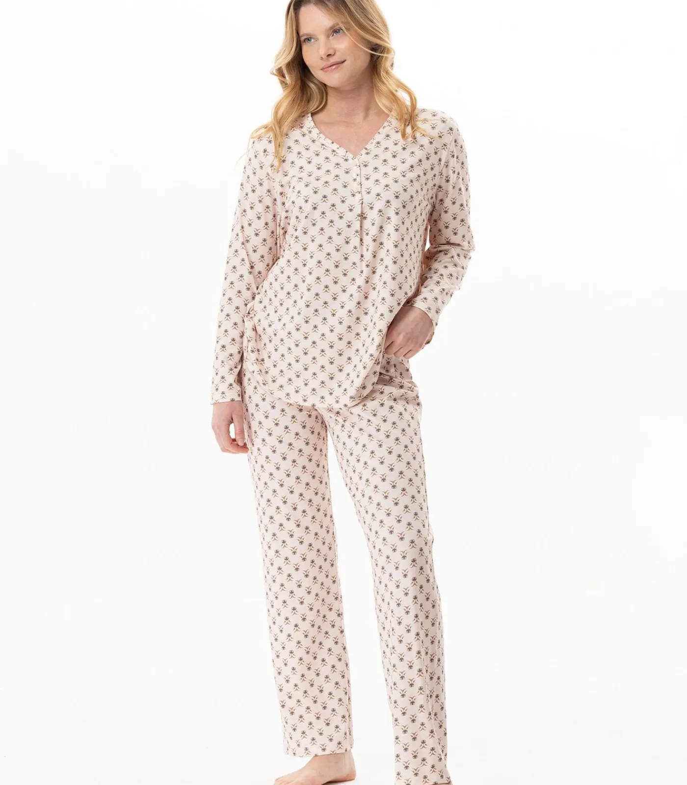 LE CHAT Pyjama van modal katoen TEA TIME 102 multicolor Hot