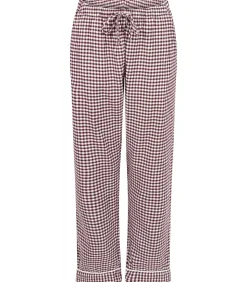 Hunkemöller Pyjamabroek Flannel purple Outlet