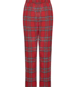 Hunkemöller Pyjamabroek Flannel red Outlet