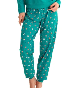 LISCA Pyjamabroek jogger top M lang FOXY green Outlet