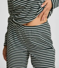 Hunkemöller Pyjamaset van katoenen jersey green Hot