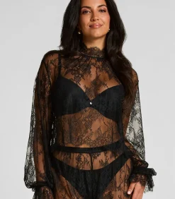 Hunkemöller Pyjamatop Cecilia black Best