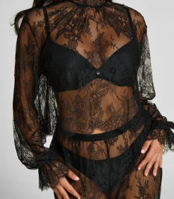 Hunkemöller Pyjamatop Cecilia black Best