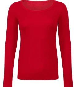 Hunkemöller Pyjamatop Katoen red Outlet