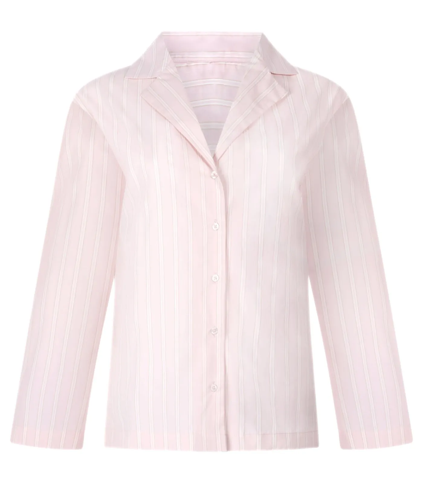 Hunkemöller Pyjamatop Katoen Poplin pink