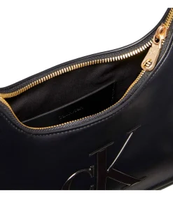 Calvin Klein Raised Ck Small Shoulder Bag black Clearance