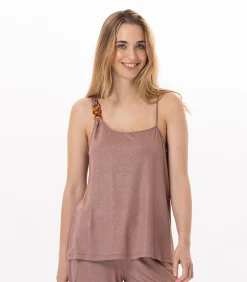 LE CHAT RAMATUELLE 931 viscose top brown New