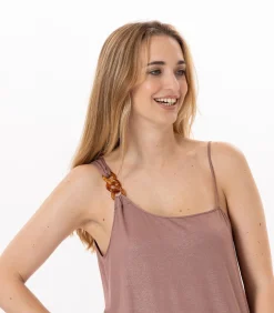 LE CHAT RAMATUELLE 931 viscose top brown New