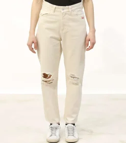 AMISH Rebecca Bull Ecru Destroyed beige Clearance