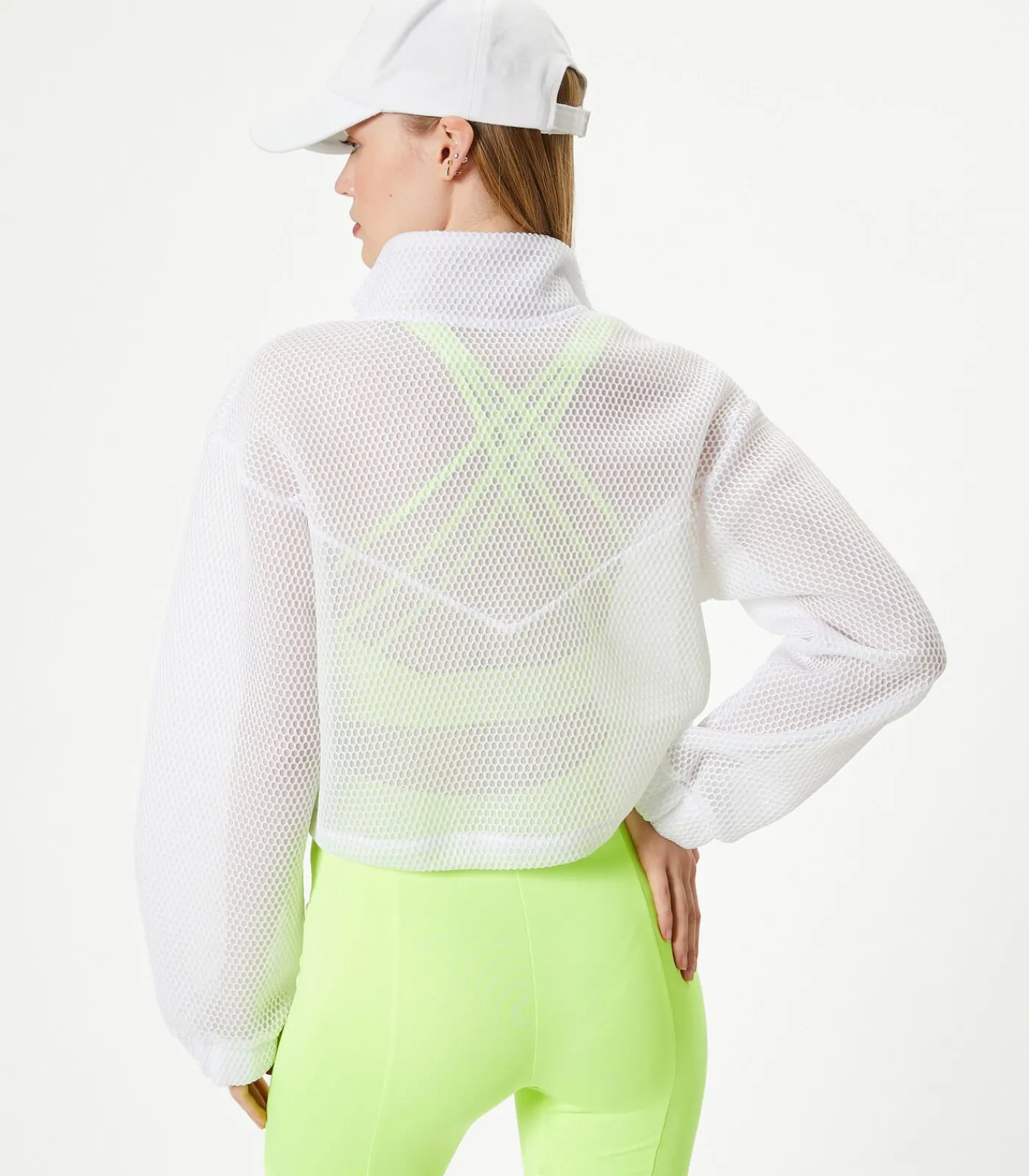 Koton Recht Met gaas Jasje white Outlet