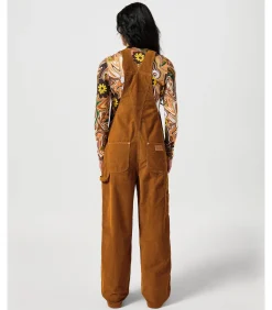 Wrangler Rechte damesoverall camel Hot