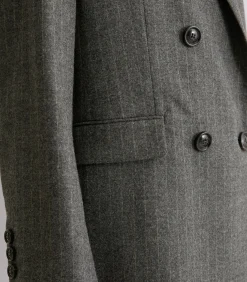 Marc O'Polo Rechte krijtstreep blazer darkGrey Hot