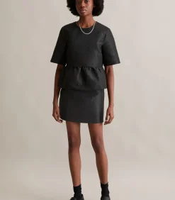 Marc O’Polo DENIM Regular blouse met korte mouwen black Best