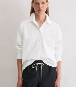 Marc O'Polo Regular blouse met lange mouwen white New