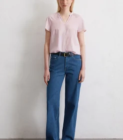 Marc O'Polo Regular blouse shirt violet New