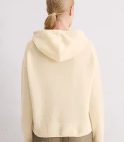 Marc O'Polo Regular gebreide hoodie beige New