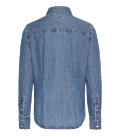 Tommy Jeans Regular Western Shir lightBlue New