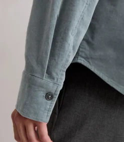 Marc O'Polo Relaxed overhemd van fluweel blueJeans New