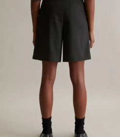 Marc O’Polo DENIM Relaxte bermuda met krijtstreepjes black Sale