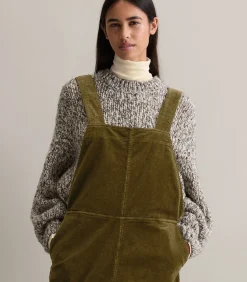 Marc O’Polo DENIM Relaxte corduroy overall darkBrown Outlet