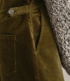 Marc O’Polo DENIM Relaxte corduroy overall darkBrown Outlet