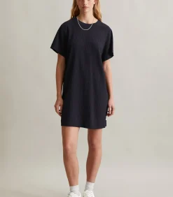 Marc O’Polo DENIM Relaxte gerimpelde jurk darkBlue Online