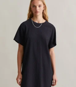 Marc O’Polo DENIM Relaxte gerimpelde jurk darkBlue Online