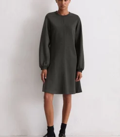Marc O'Polo Relaxte jersey jurk darkGrey