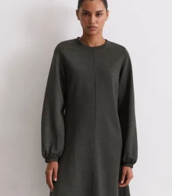 Marc O'Polo Relaxte jersey jurk darkGrey